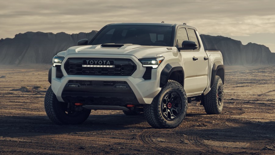 The 2025 Toyota Tacoma off-roading