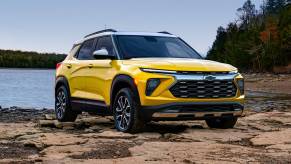 The 2026 Chevy Blazer off-roading