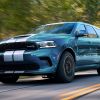 The 2026 Dodge Durango SRT Hellcat on the road
