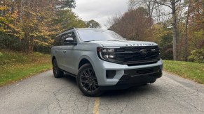 The 2026 Ford Expedition on the road