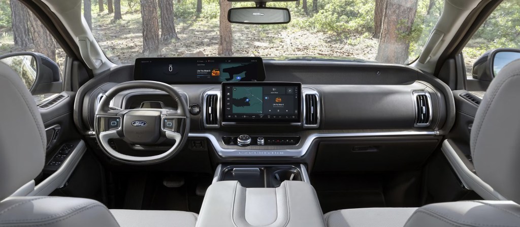 2026 Ford Expedition interior and dash
