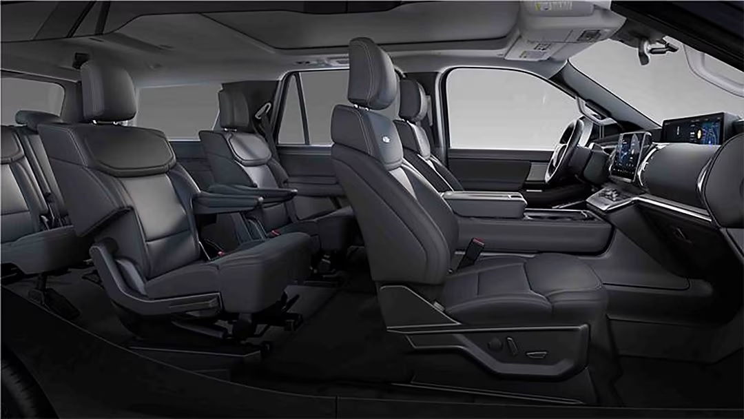 2026 Ford Expedition interior from the side 