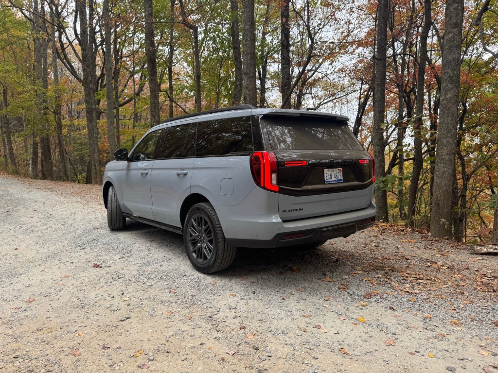 2026 Ford Expedition from the rear end