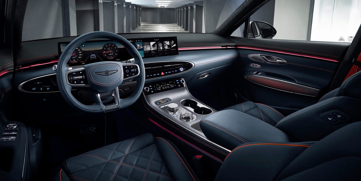 2026 Genesis GV70 interior and dash