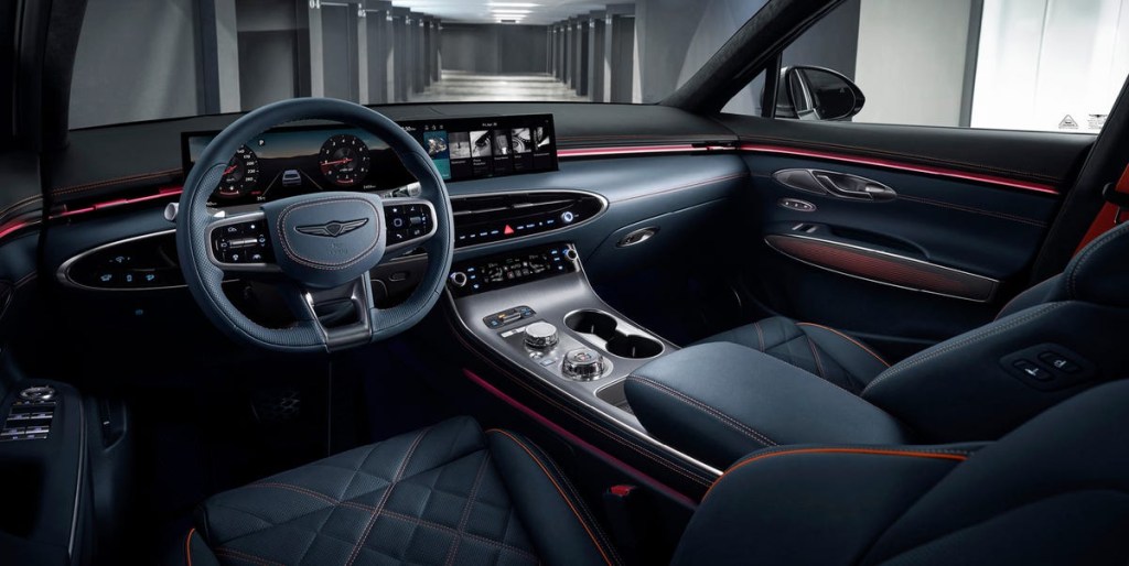 2026 Genesis GV70 interior and dash
