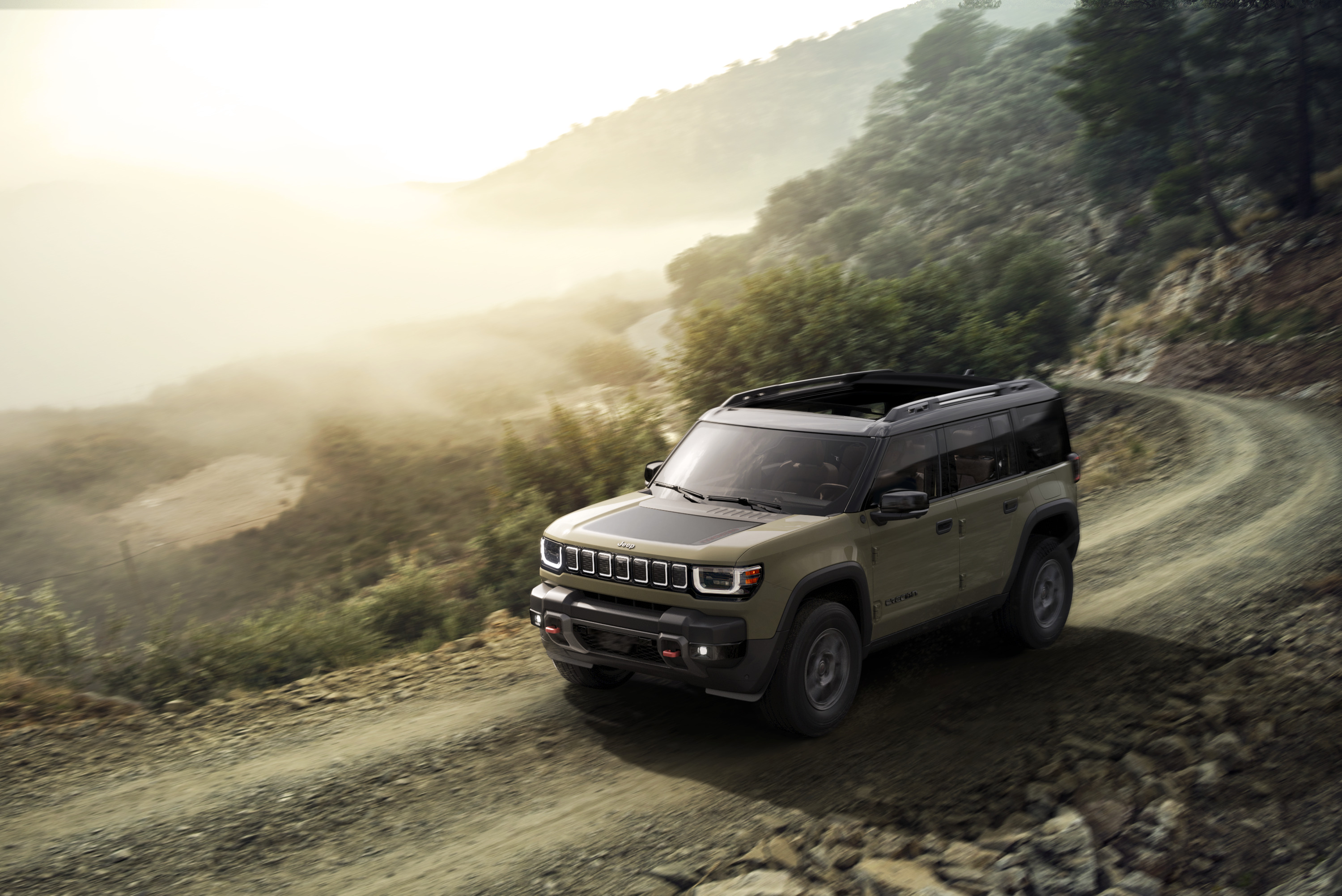 The 2026 Jeep Recon EV off-roading