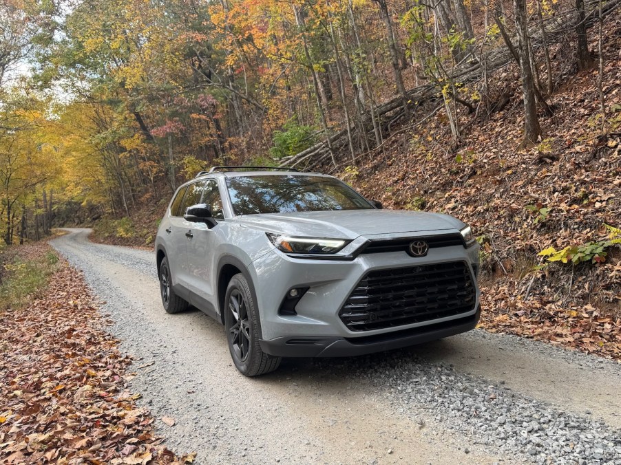 The 2026 Toyota Grand Highlander Hybrid off-roading