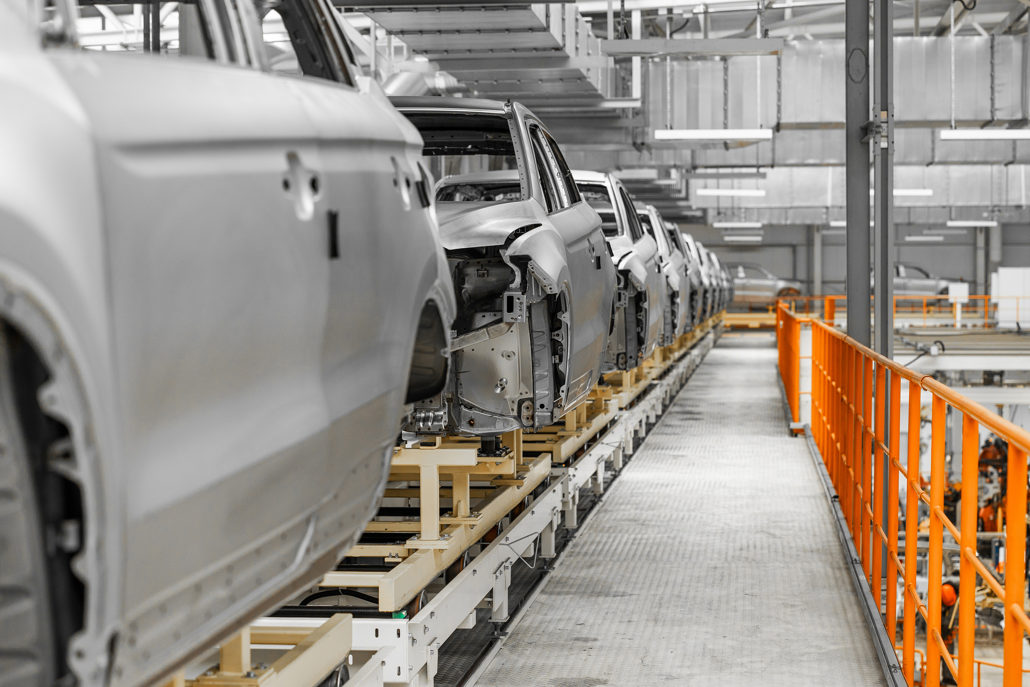 A car assembly line