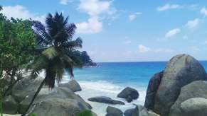 Desert Island where South Korean ferry ran aground.