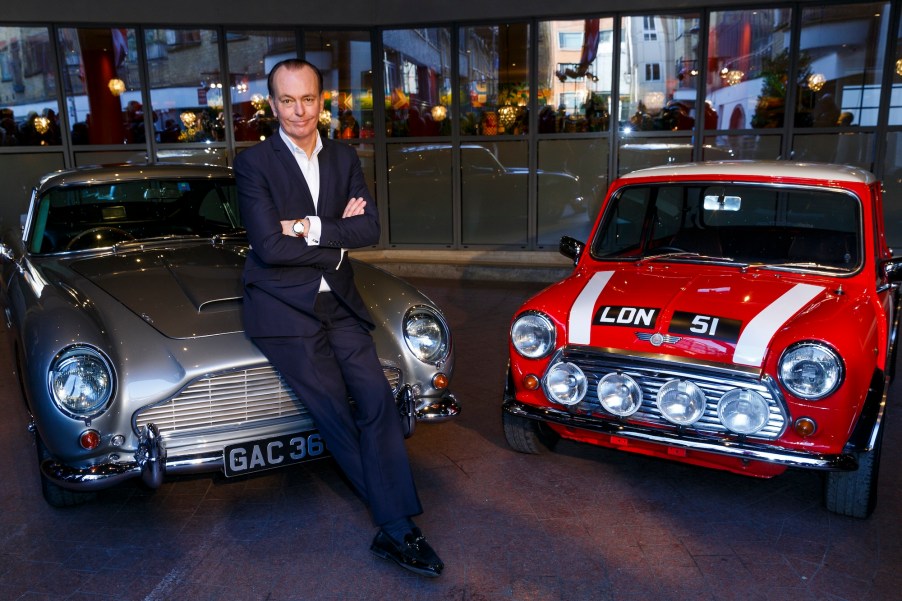 Quentin Willson with cars