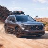 The 2024 Honda CR-V on a dirt road