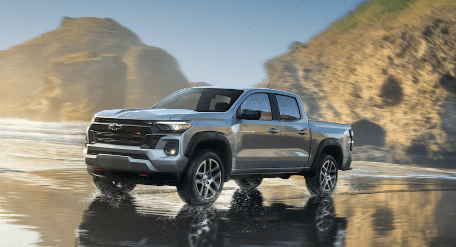 The 2025 Chevy Colorado off-roading