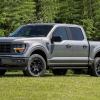 The 2025 Ford F-150 parked in some grass