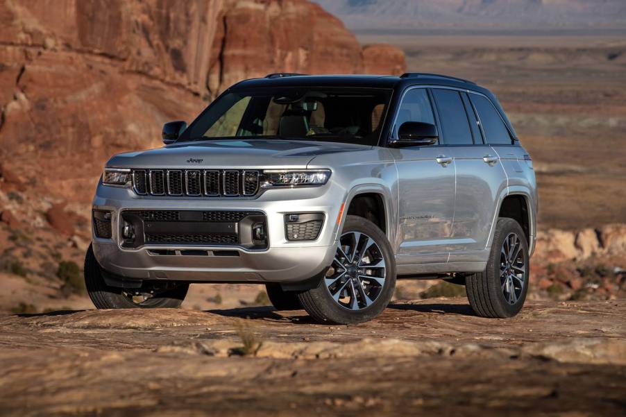 The 2025 Jeep Grand Cherokee off-roading