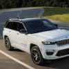 The 2025 Jeep Grand Cherokee on the road