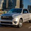 The 2025 Ram 1500 on the road