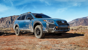The 2025 Subaru Outback off-roading