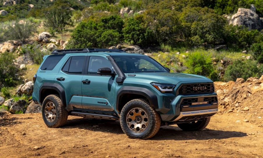 The 2025 Toyota 4Runner off-roading
