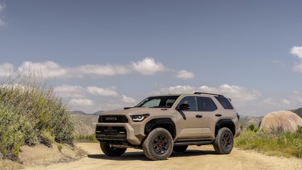 The 2025 Toyota 4Runner off-roading