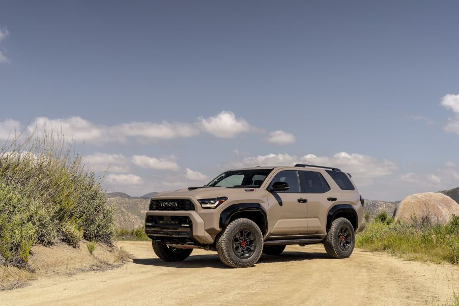 The 2025 Toyota 4Runner off-roading