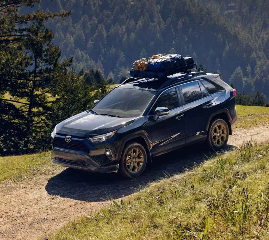 The 2025 Toyota RAV4 off-roading