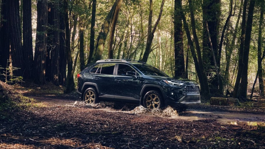 The 2025 Toyota RAV4 off-roading