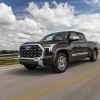 The 2025 Toyota Tundra on the road