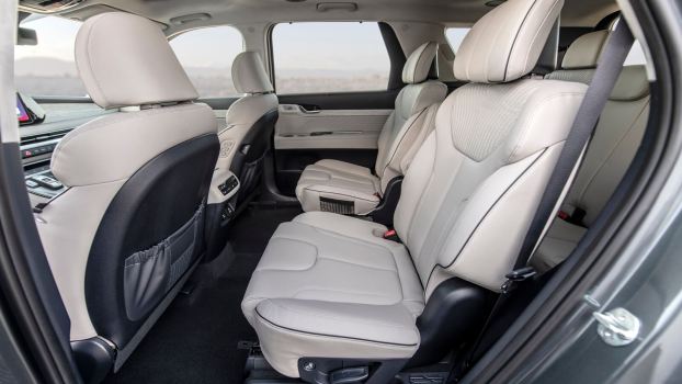 Rear interior view of a 2025 Hyundai Palisade