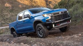 The 2026 Chevy Silverado off-roading
