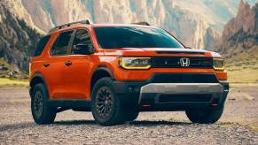 The 2026 Honda Passport off-roading