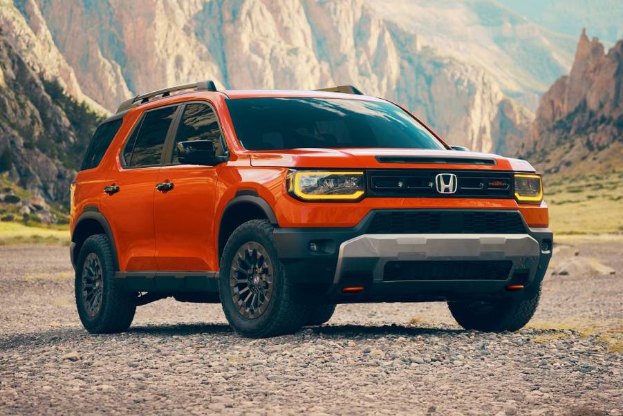 The 2026 Honda Passport off-roading