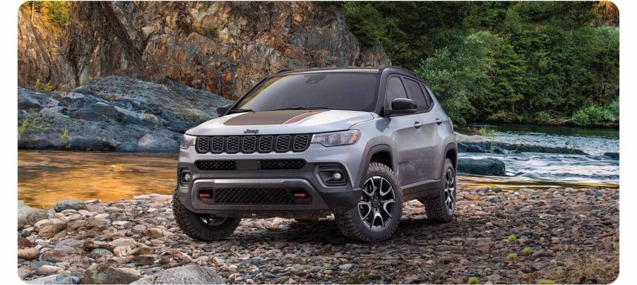 The 2026 Jeep Compass off-roading