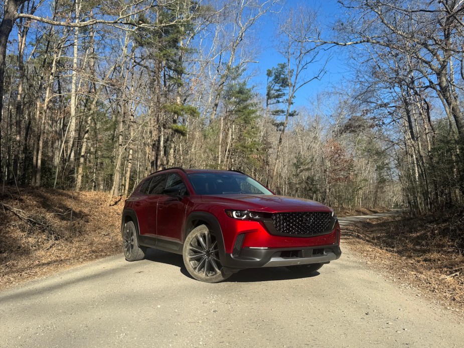 The 2026 Mazda CX-50 off-roading