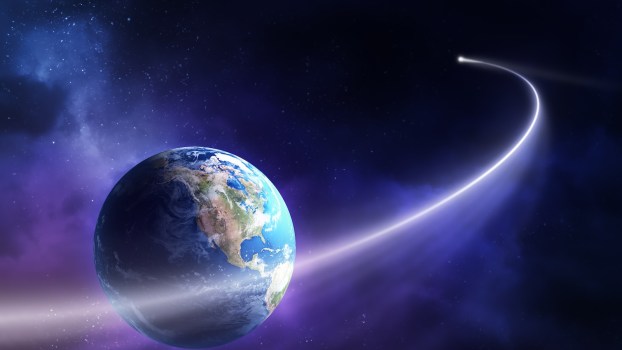 Comet like 3I/Atlas orbits the Earth.