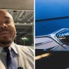 Man shares story of how a scammer got away with a car (l) genesis vehicle logo (r)