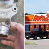 Mechanic shares new autozone part right out of the box (l) Autozone store front (r)