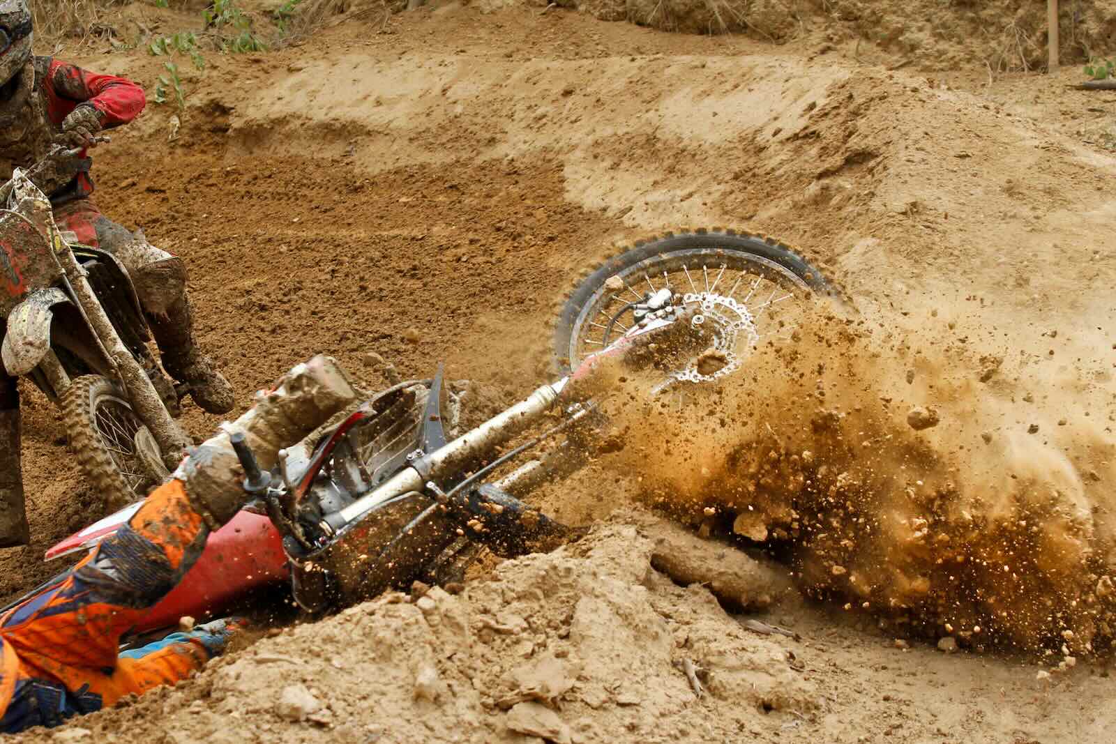 Motorcross rider paralyzed in crash uses powered Ironman exoskeleton to walk again.