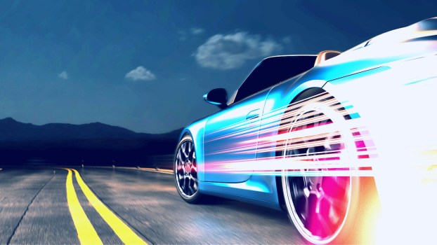 car-speeding-down-interstate