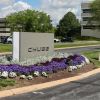 Chubb office landscaped entryway