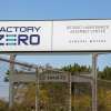 GM Factory Zero sign in Detroit, Michigan