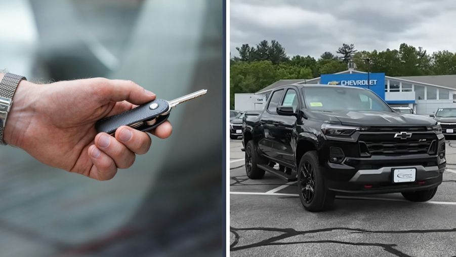 Woman shares car issues (l) cadillac escalade (r)