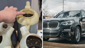 Mechanic shares car issues (l) bmw x3 (r)