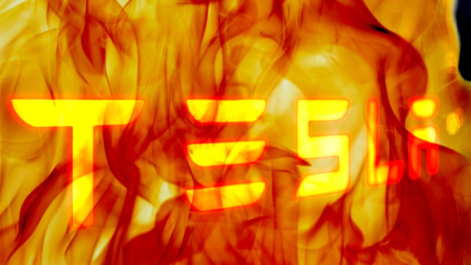 tesla-fire
