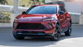 The 2025 Buick Envision on cement