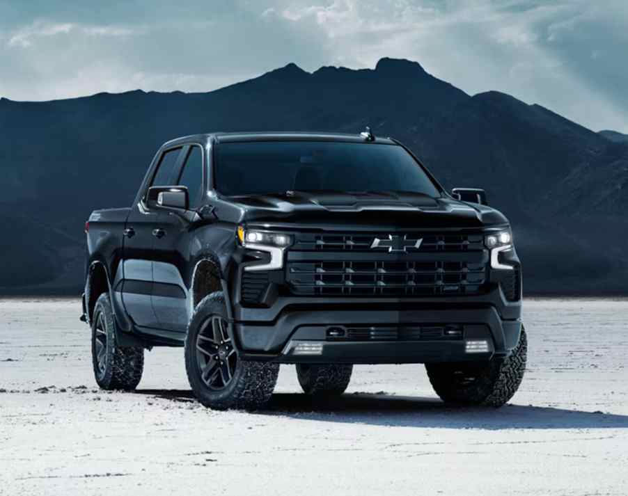 The 2025 Chevrolet Silverado off-roading