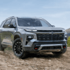 The 2025 Chevy Traverse off-roading