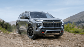The 2025 Chevy Traverse off-roading