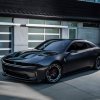 The 2025 Dodge Charger near a home