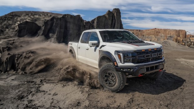 The 2025 Ford F-150 Raptor R off-roading
