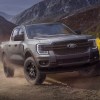 The 2025 Ford Ranger off-roading
